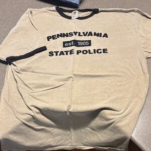 Pennsylvania State Police Beige Graphic Tee